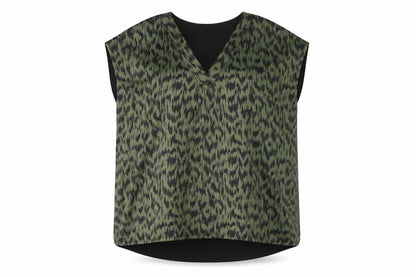 Womens UK Size 10 TU Green Basic Blouse
