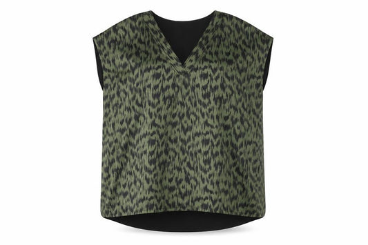 Womens UK Size 10 TU Green Basic Blouse