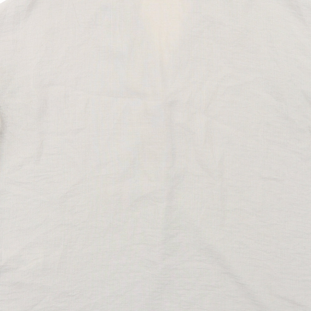 Womens UK Size 8 New Look Brown Basic Blouse