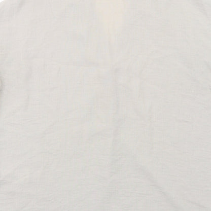 Womens UK Size 8 New Look Brown Basic Blouse