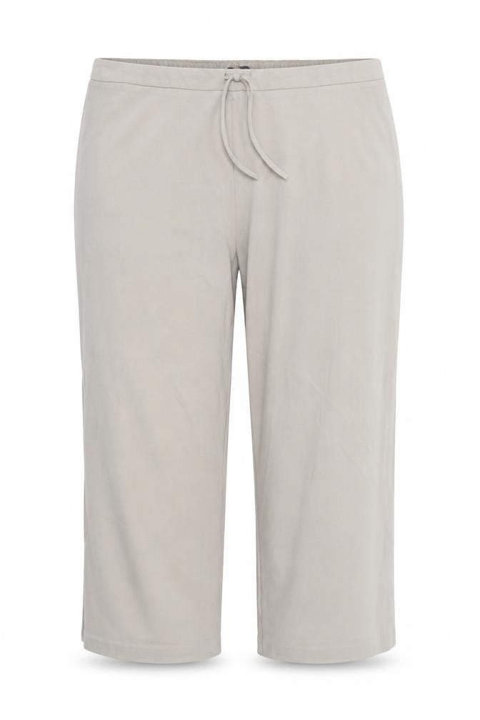 Womens UK Size 32 E-vie Regular Fit Cropped Beige Trousers