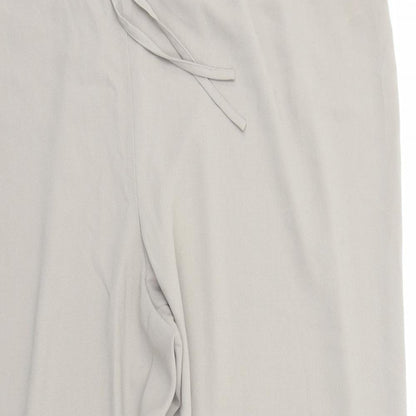 E-vie Womens Beige Polyester Cropped Trousers Size 32 Regular