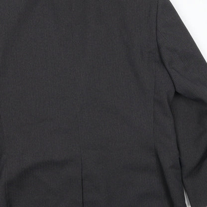 Taylor & Wright Mens Grey Polyester Jacket Suit Jacket Size 38 Regular