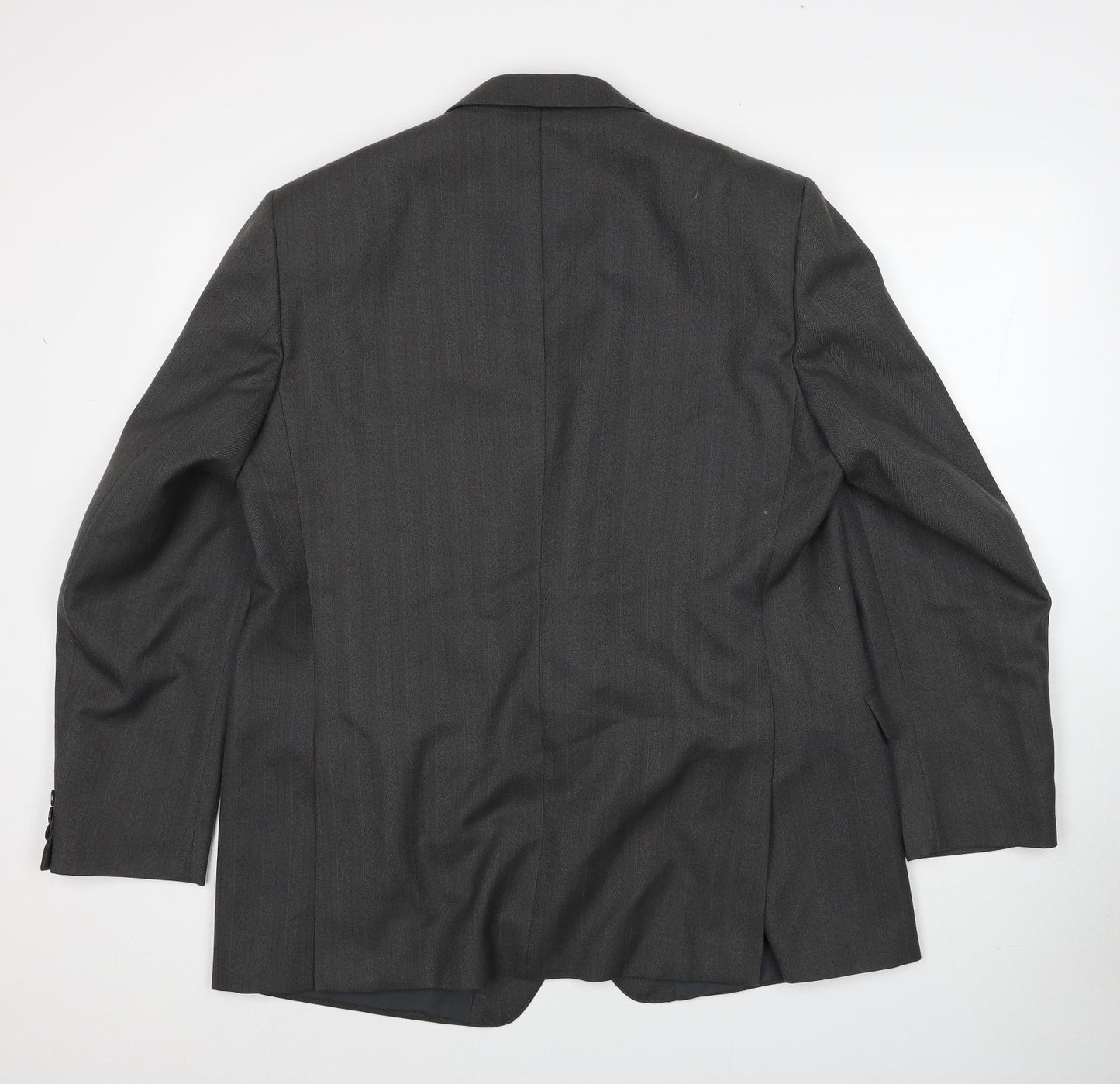 Mens UK Size 44 Preworn Regular Grey Suit Jacket