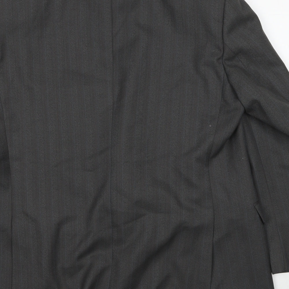Mens UK Size 44 Preworn Regular Grey Suit Jacket