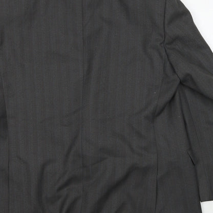 Mens UK Size 44 Preworn Regular Grey Suit Jacket