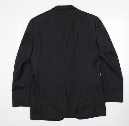 Mens UK Size L Samuel Windsor Regular Grey Suit Jacket