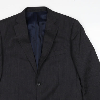 Mens UK Size L Samuel Windsor Regular Grey Suit Jacket
