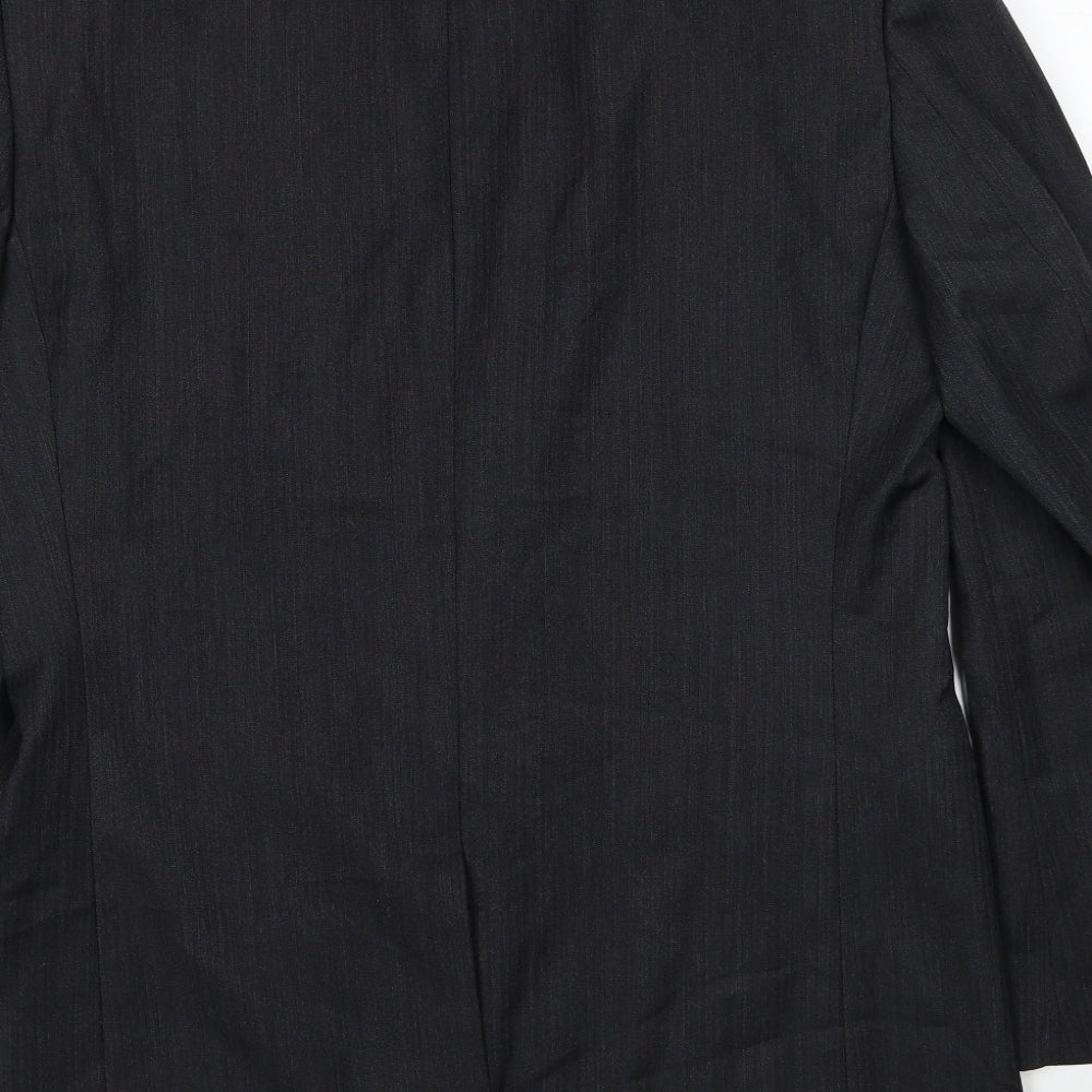 Mens UK Size L Samuel Windsor Regular Grey Suit Jacket