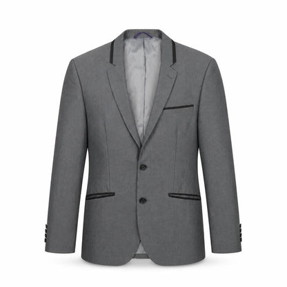 Mens UK Size 36 Burton Regular Grey Suit Jacket