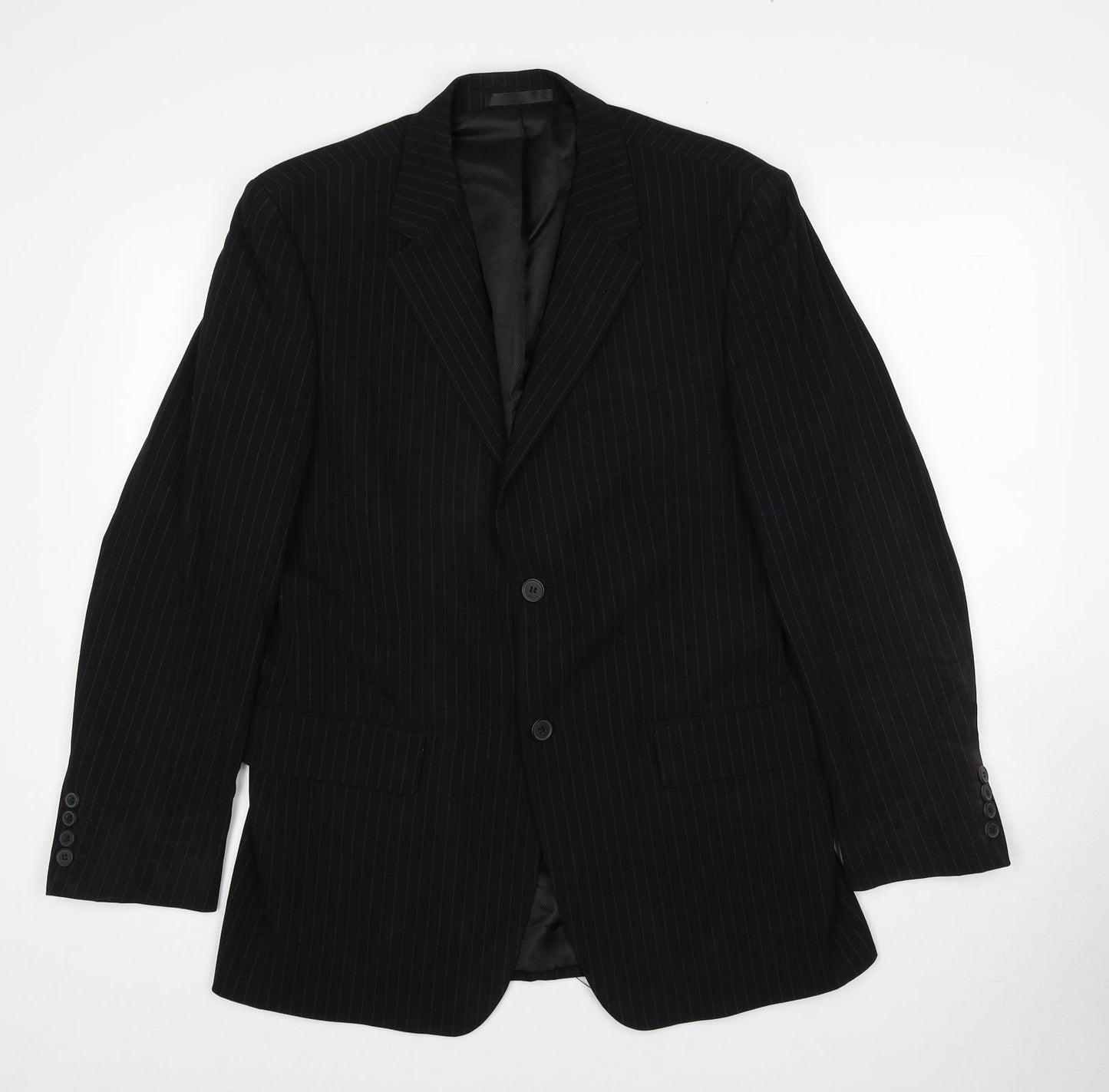 Mens UK Size 36 Butler & Webb Regular Black Suit Jacket