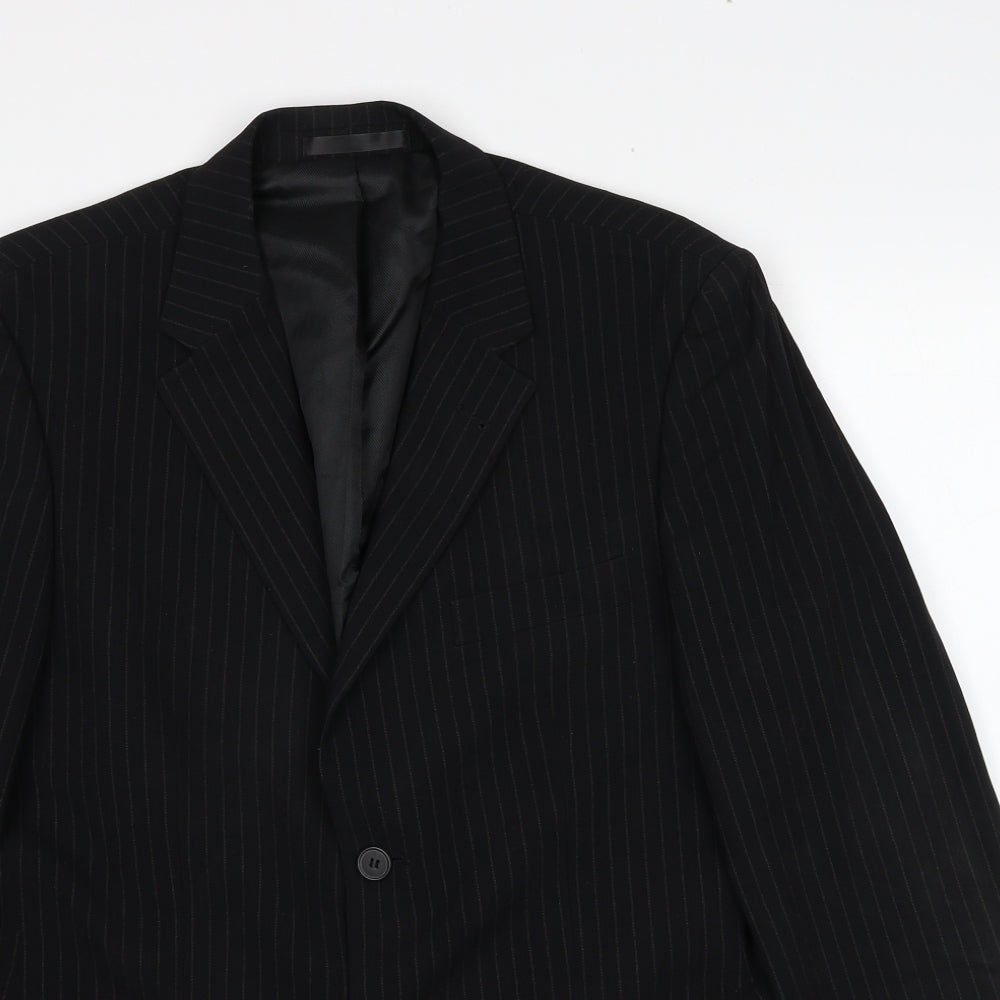 Mens UK Size 36 Butler & Webb Regular Black Suit Jacket