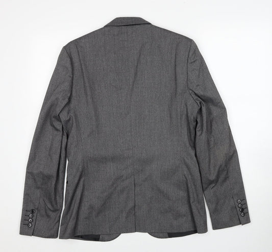 Mens UK Size S H&M Regular Grey Suit Jacket