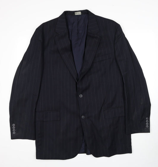 Mens UK Size 44 Jos. A. Bank Regular Black Suit Jacket