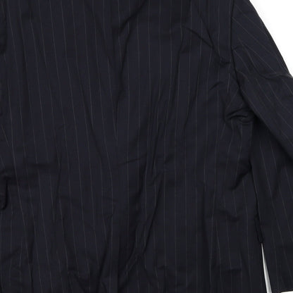 Mens UK Size 44 Jos. A. Bank Regular Black Suit Jacket