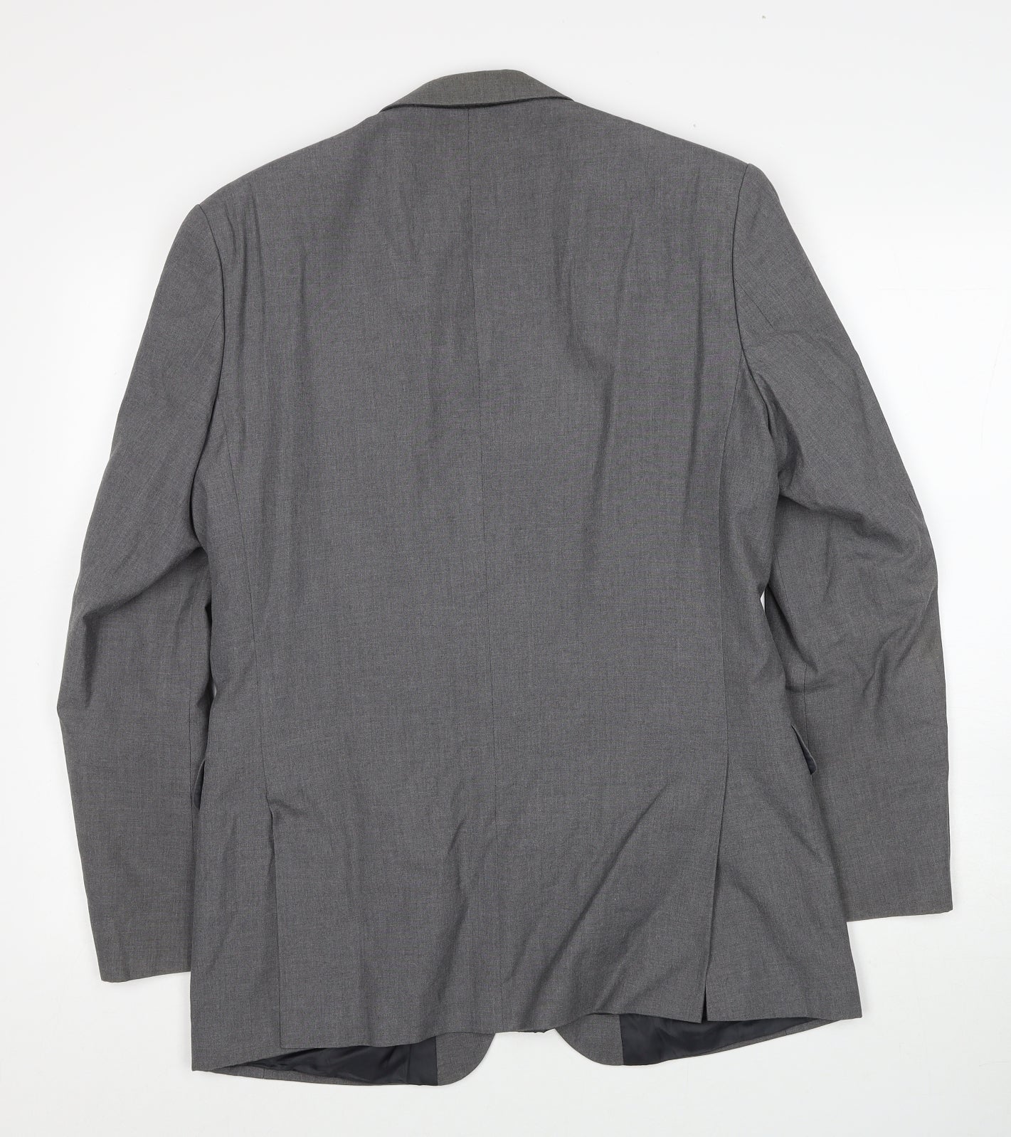 Mens UK Size 38 Karl Jackson Regular Grey Suit Jacket