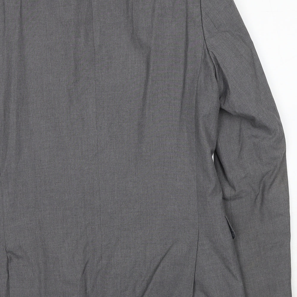 Mens UK Size 38 Karl Jackson Regular Grey Suit Jacket
