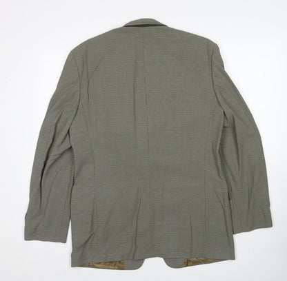 Mens UK Size M Marks and Spencer Regular Green Suit Jacket