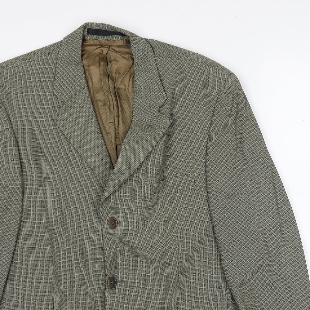 Mens UK Size M Marks and Spencer Regular Green Suit Jacket