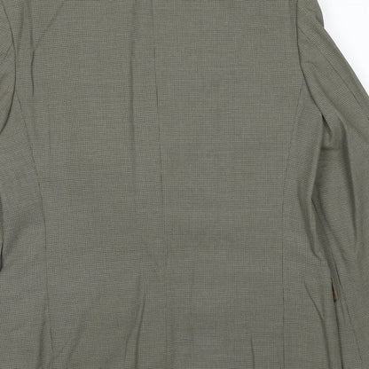Mens UK Size M Marks and Spencer Regular Green Suit Jacket