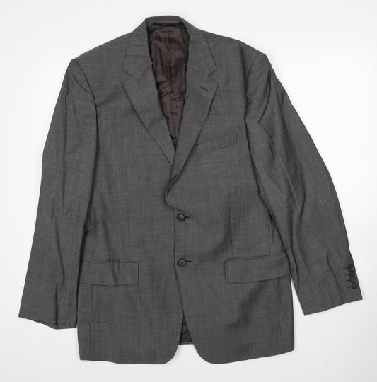 Autograph Mens Grey Wool Jacket Suit Size M Regular
