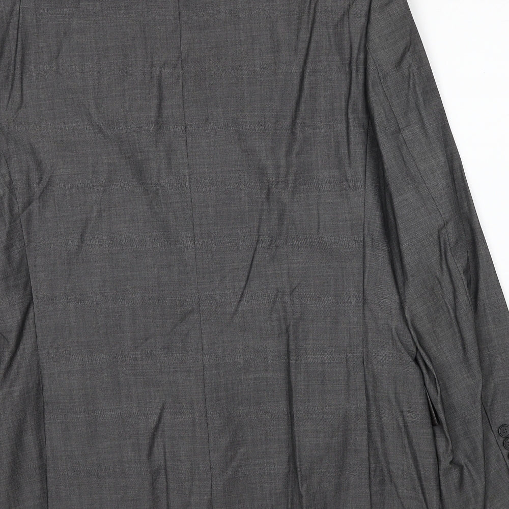 Autograph Mens Grey Wool Jacket Suit Size M Regular