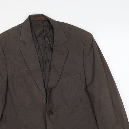 Mens UK Size 40 RJR.John Rocha Regular Brown Suit Jacket