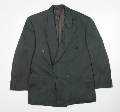 Mens UK Size 38 Corman Regular Green Suit Jacket