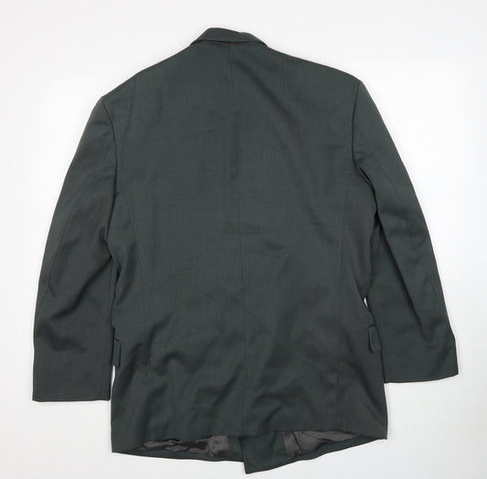 Mens UK Size 38 Corman Regular Green Suit Jacket
