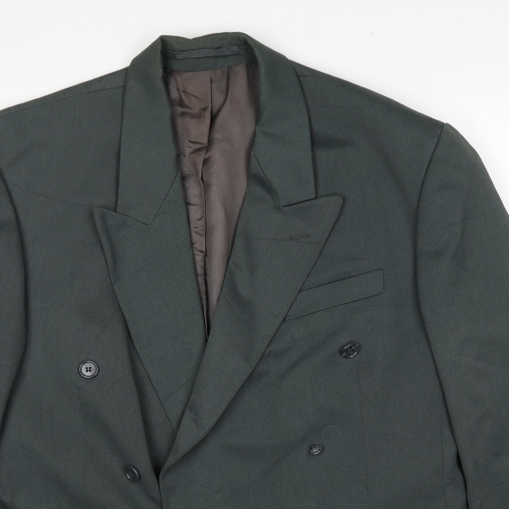 Mens UK Size 38 Corman Regular Green Suit Jacket