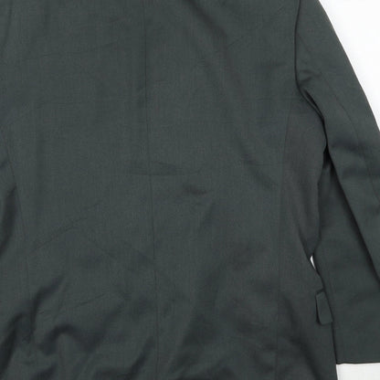 Mens UK Size 38 Corman Regular Green Suit Jacket