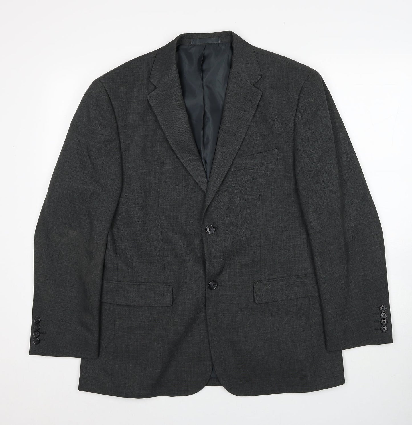 Mens UK Size 40 Greenwoods Regular Grey Suit Jacket