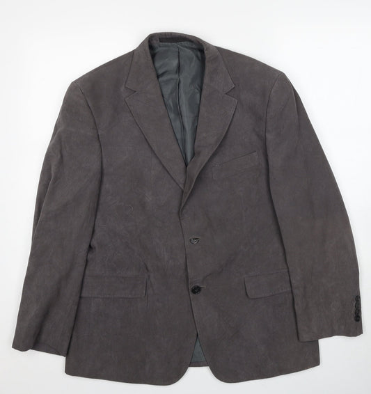 Mens UK Size 40 Marks and Spencer Regular Grey Suit Jacket