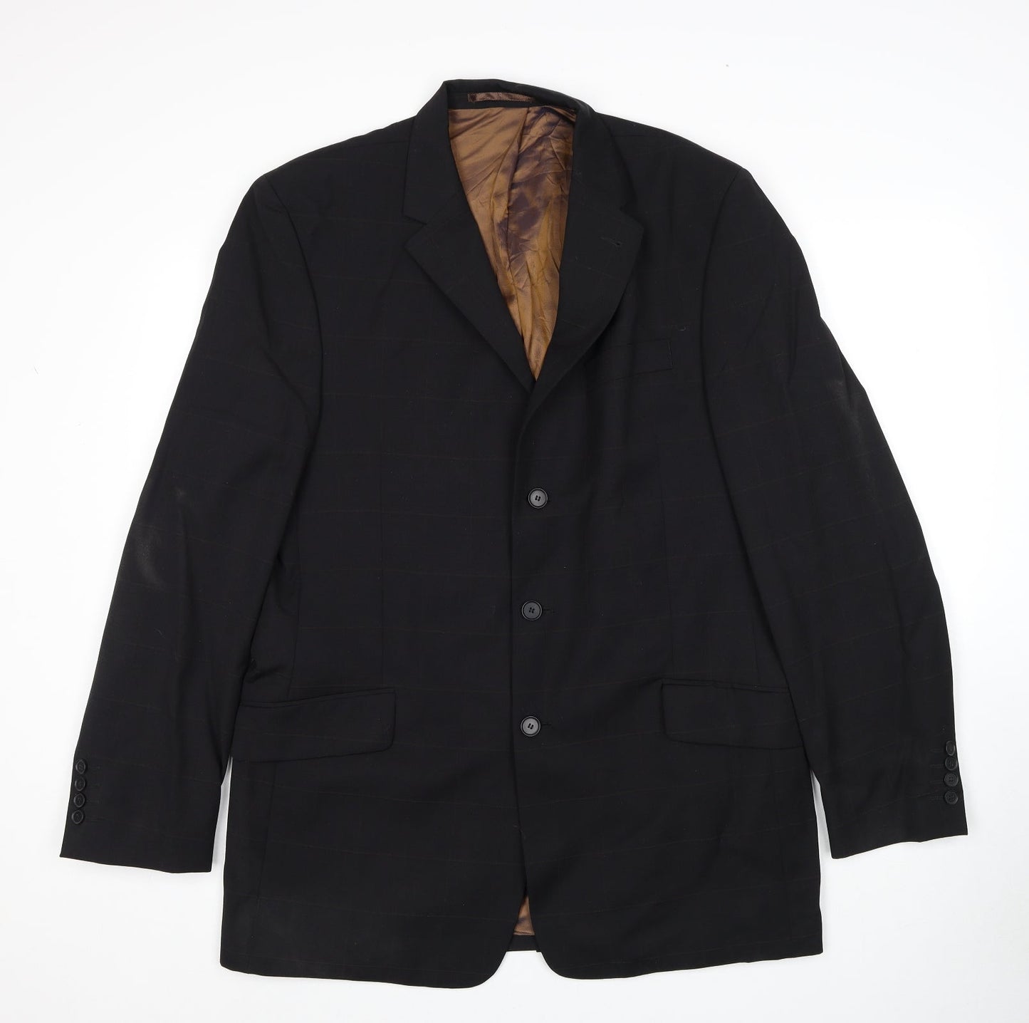 Mens UK Size 42 NEXT Regular Black Suit Jacket