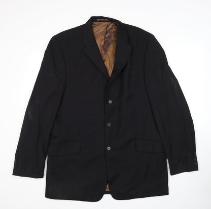 Mens UK Size 42 NEXT Regular Black Suit Jacket