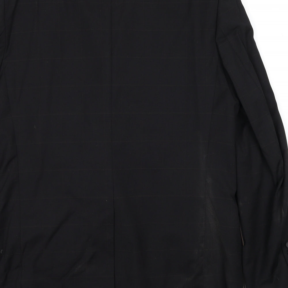 Mens UK Size 42 NEXT Regular Black Suit Jacket