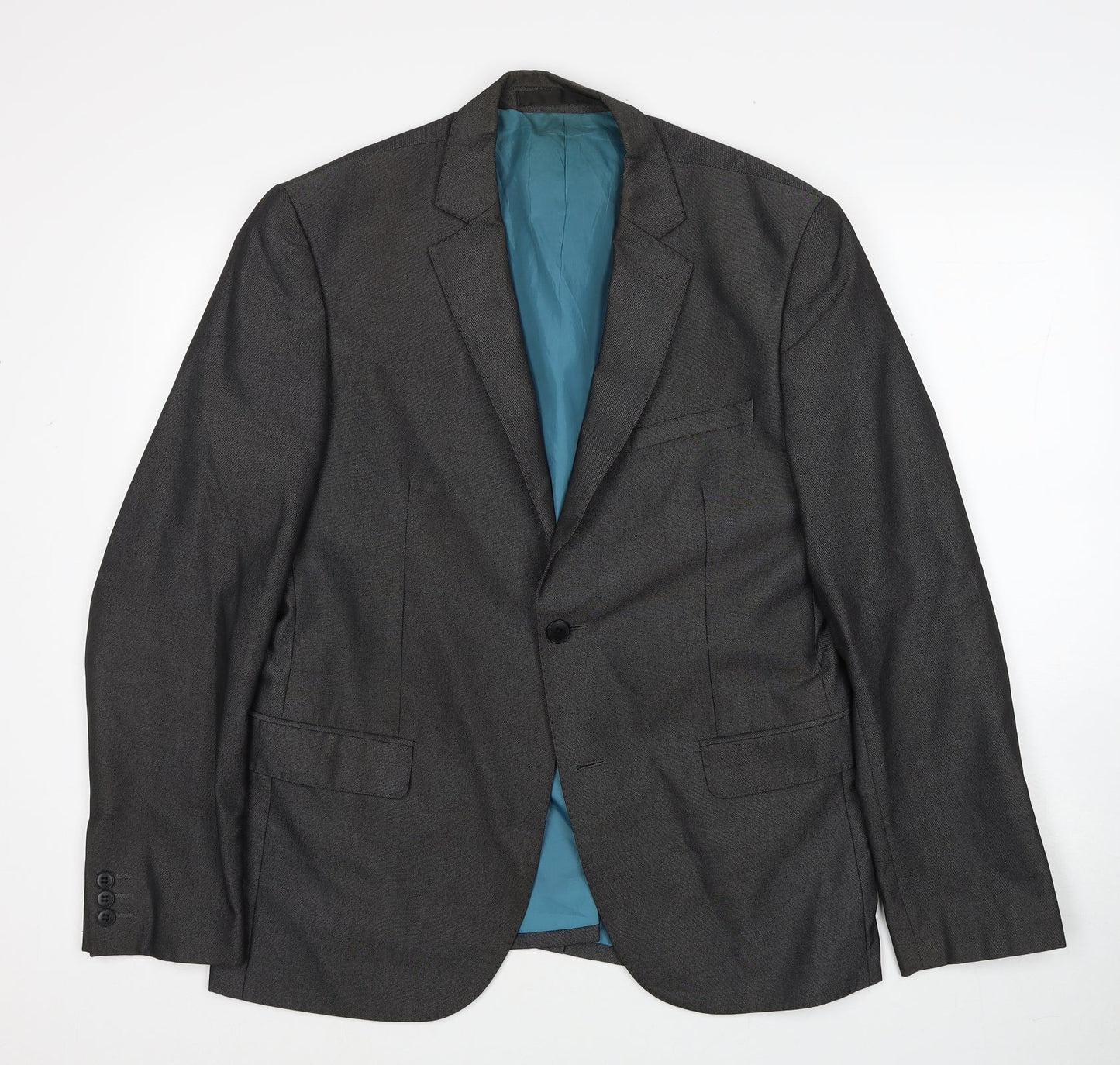 Mens UK Size M Marks and Spencer Regular Grey Suit Jacket