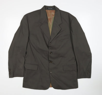 Mens UK Size 38 River Island Regular Grey Suit Jacket