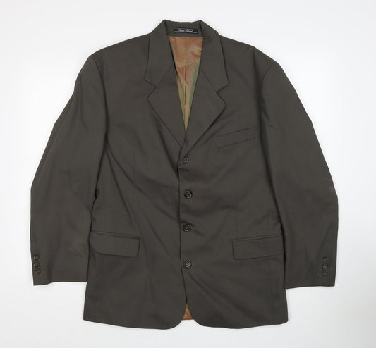 Mens UK Size 38 River Island Regular Grey Suit Jacket