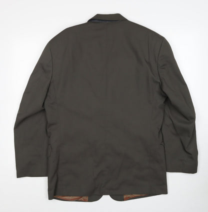 Mens UK Size 38 River Island Regular Grey Suit Jacket