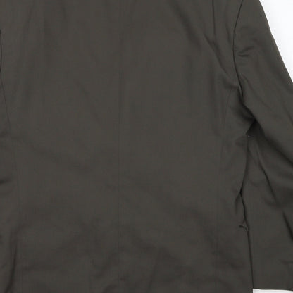Mens UK Size 38 River Island Regular Grey Suit Jacket