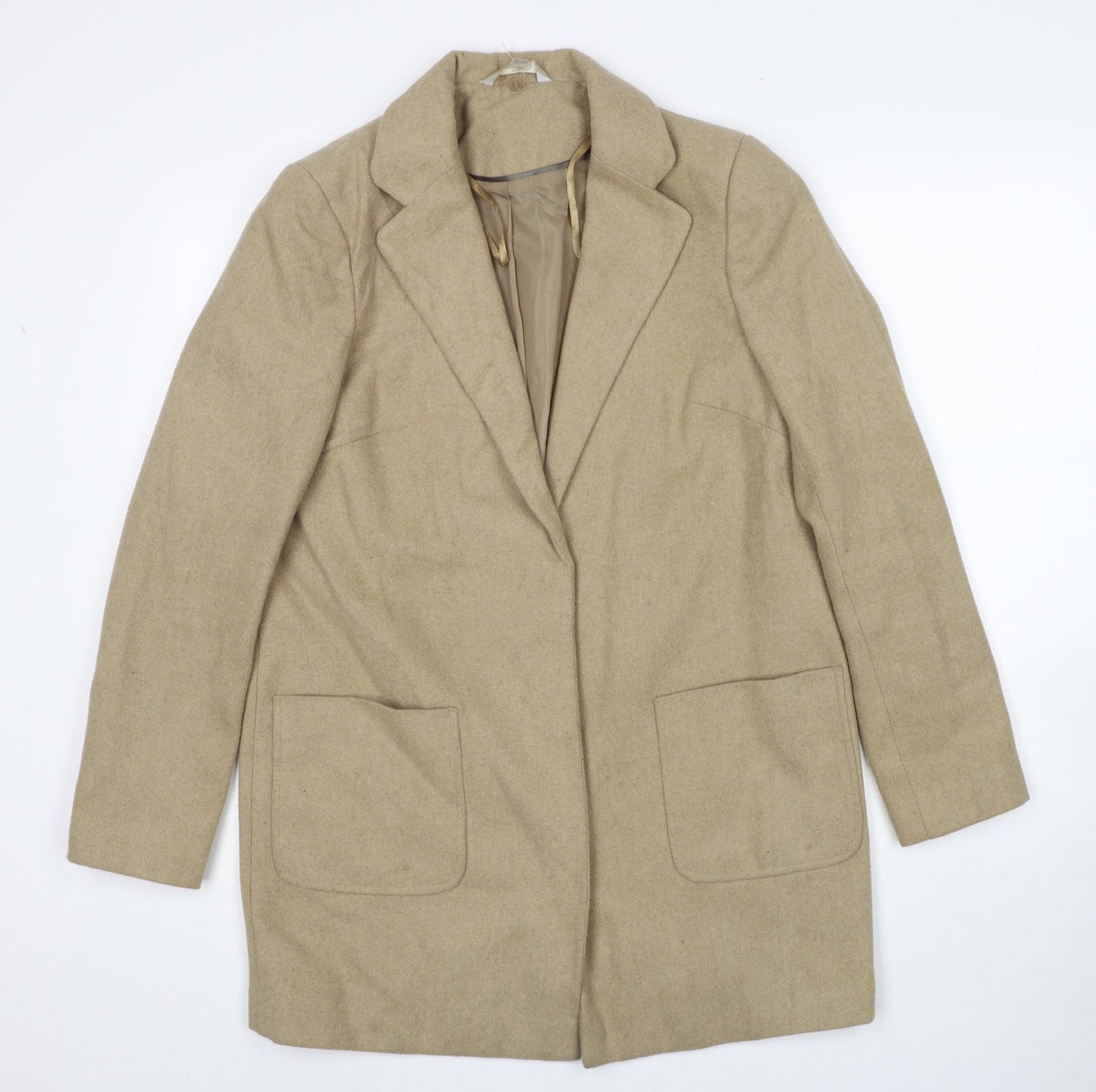 Womens UK Size 10 Red Herring Beige Jacket