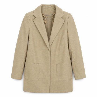 Womens UK Size 10 Red Herring Beige Jacket