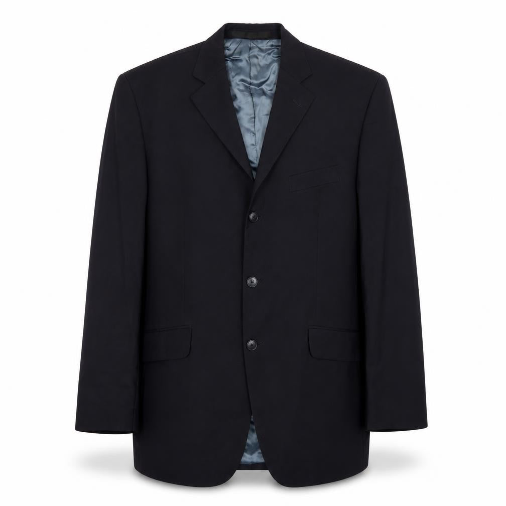 Mens UK Size 40 Impressions Regular Black Suit Jacket