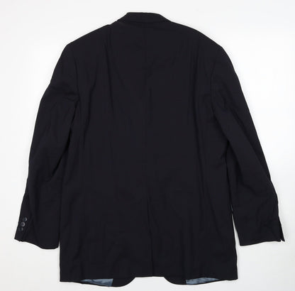 Mens UK Size 40 Impressions Regular Black Suit Jacket