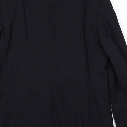 Mens UK Size 40 Impressions Regular Black Suit Jacket