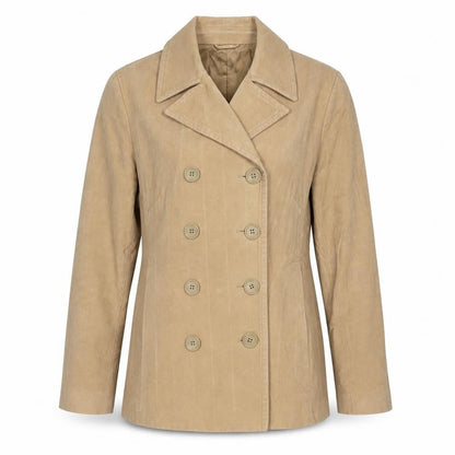 Womens UK Size M Gap Brown Pea Coat
