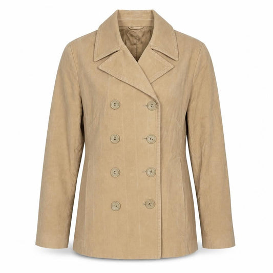 Womens UK Size M Gap Brown Pea Coat