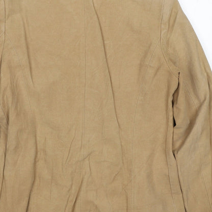 Womens UK Size M Gap Brown Pea Coat