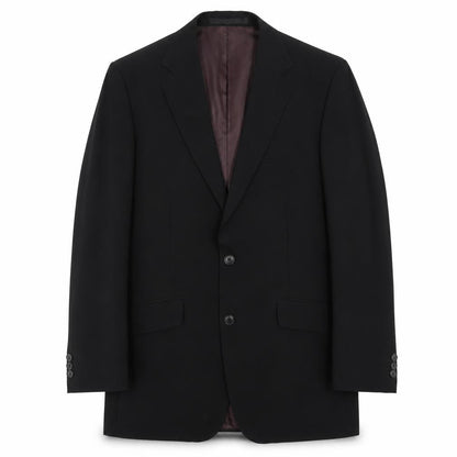 Mens UK Size M Impressions Regular Black Suit Jacket